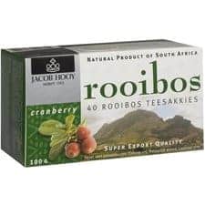 Rooibos cranberry 40 theezakjes