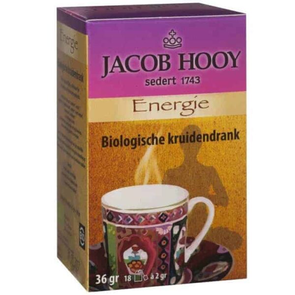 Baak Detailhandel Jacob Hooy Energie 20 Theezakjes 700