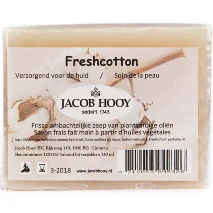 Baak Detailhandel Jacob Hooy Natuurlijke Verzorging Fresh Cotton Zeep 700