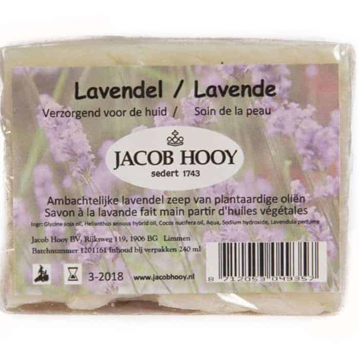 Baak Detailhandel Jacob Hooy Natuurlijke Verzorging Lavendelzeep 700