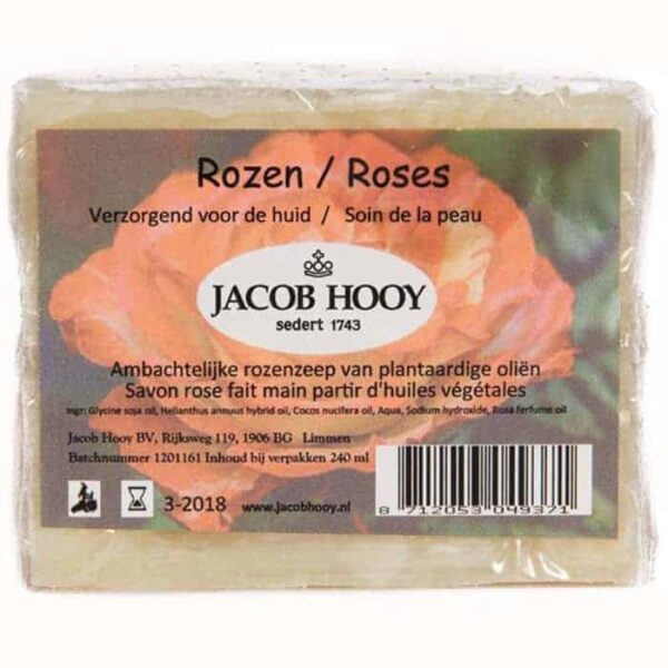 Baak Detailhandel Jacob Hooy Natuurlijke Verzorging Rozenzeep 700
