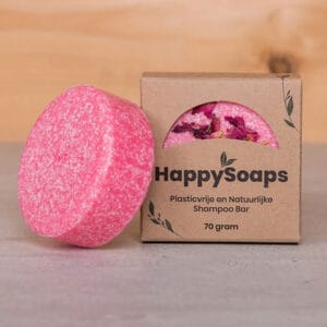 La Vie En Rose Shampoo Bar 70g Happy Soaps Baak Detailhandel